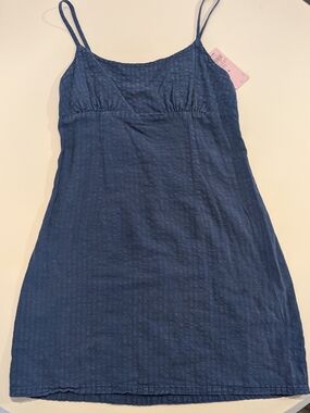 Wild fable Navy Blue Mini Slip Dress